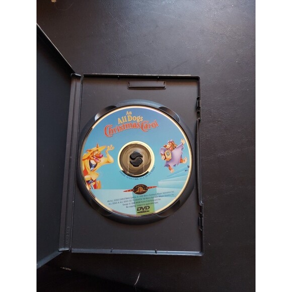All Dogs Christmas Carol (DVD, 1998) Animated Holiday Film Movie Nostalgic Kids - Picture 2 of 4